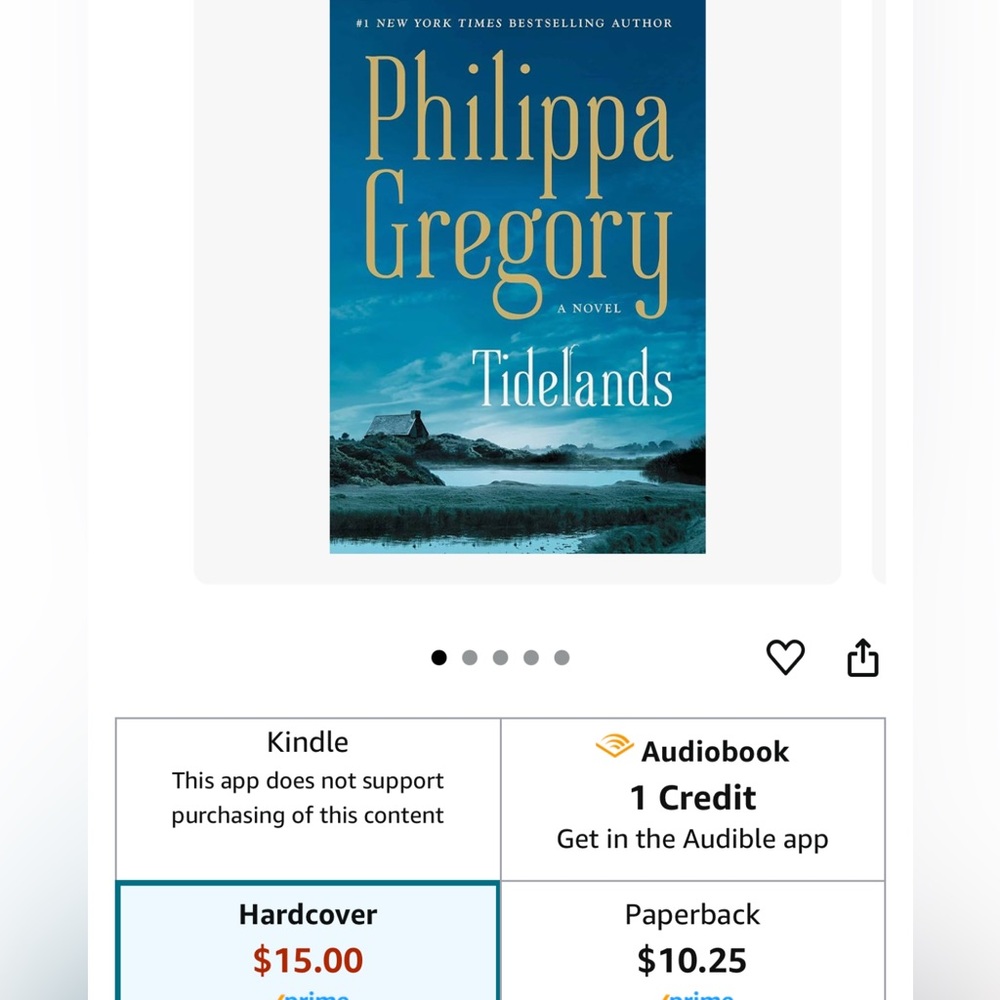 TIDELANDS: Philippa Gregory